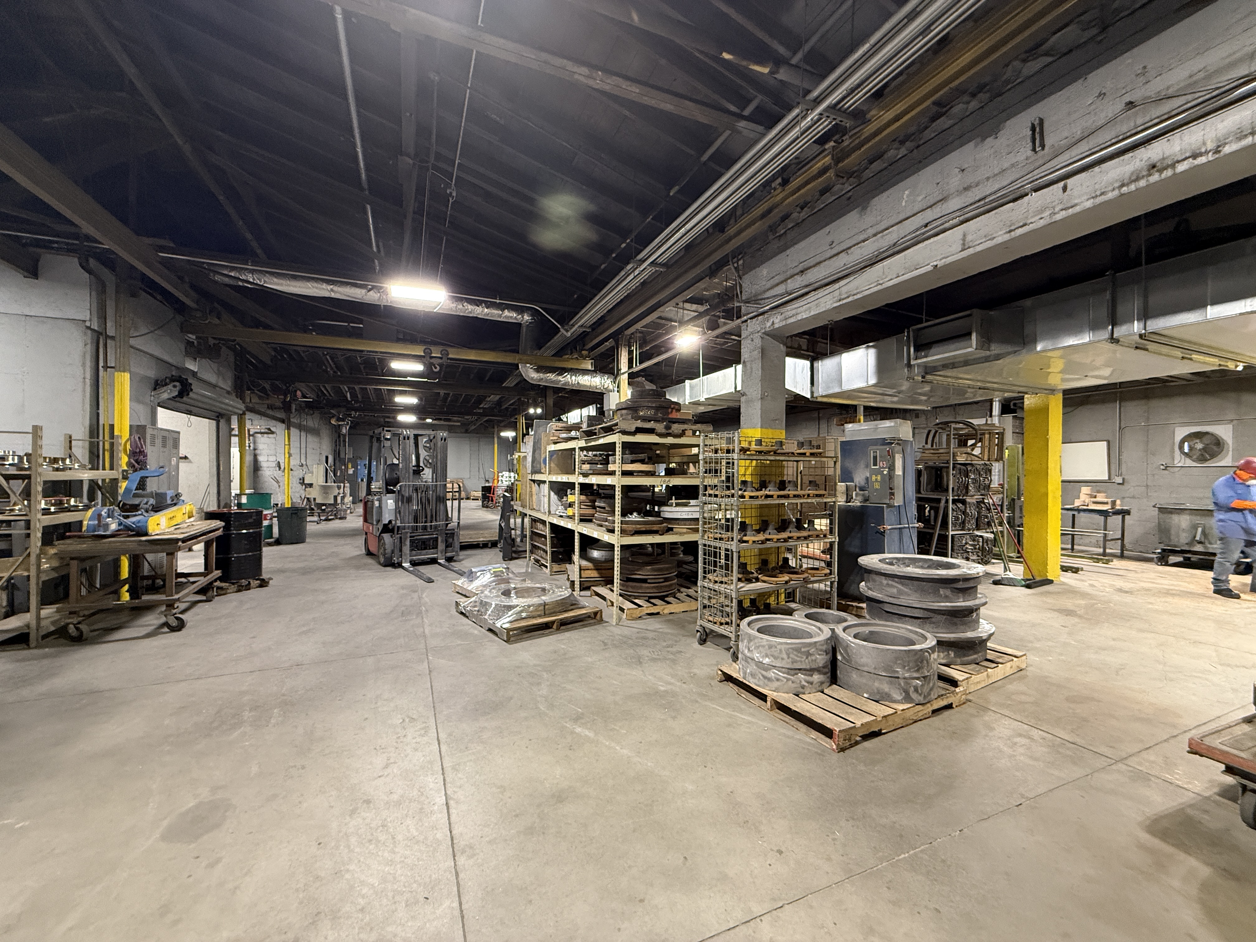 Neenah Bronze and Aluminum Foundry production floor